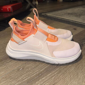 Nike Flex Plus White Pink Shoes Size 6y
